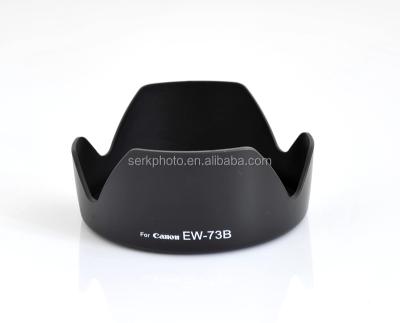 China ABS EW-73B EW73B factory price camera lens hood for Canon EF-S 18-135mm F3.5-5.6 IS BF17-85mm for sale