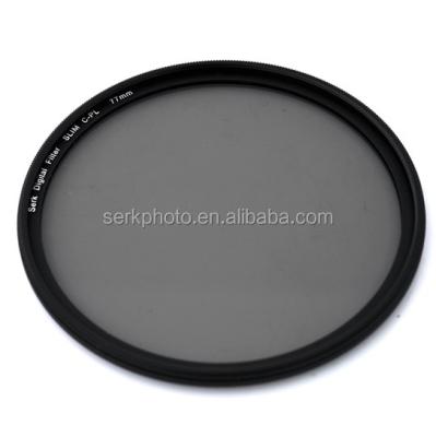 China SERK SLIM 82mm - Filter FULL Circular Polarizing Filter For Canon Nikon SLR Camera 37mm40.5mm49mm52mm55mm58mm62mm67mm72mm77mm82mm for sale