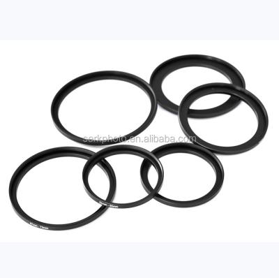 China 55mm To 82mm Aluminum 55-82 55-82mm 55mm-82mm Stepping Step Up Filter Ring Adapter for sale