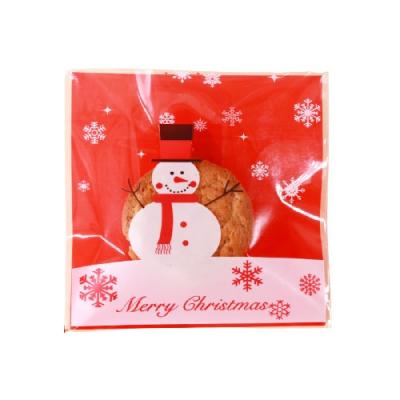 China Festival Birthday Candy Cookies OPP Christmas Cookie Moisture Proof Wedding Self Adhesive Plastic Bags for sale