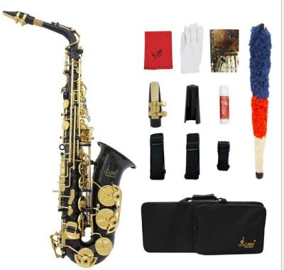 China Instrument Nickel Plated Metal Wind Alto Finish Saxophone For Teaching ABC896B for sale