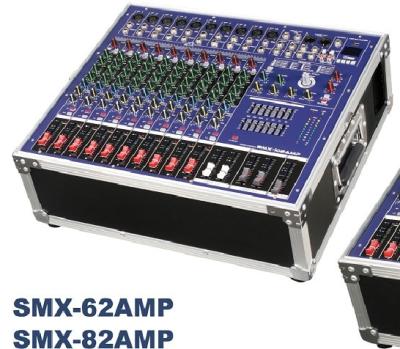 China Professional 8-channel mixer with 500watts SMX-82AMP amplifier for sale