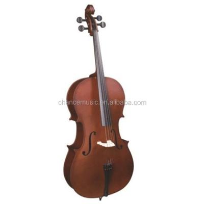 China Handmade Laminated Cello Professional Natural Flamed Wooden Laminated Made in China for sale