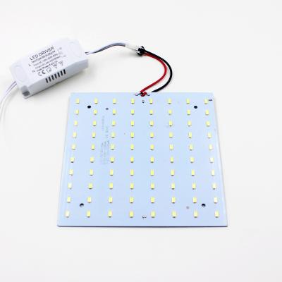 China 180-265V LED Panel Lamp Square 10W 15W 18W 20W 25W 35W 5730 5730 Magnetic Ceiling Panel Light Aluminum Suspended Panel Lamp for sale