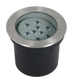 China 9W LED Underground Light Beam Angle Adjustable Steel LED Pool Light for sale