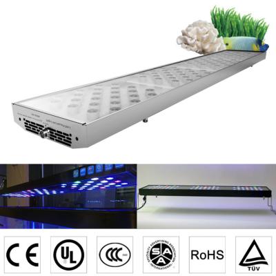 China App Programmable LED Aquarium Lamp S200 3FT Full Spectrum For Coral Reef  Steel LED Pool Light for sale