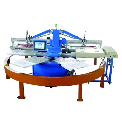 China Automatic Oval Tissue Printer 2 Colors Screen Printing Machine for sale