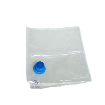 China Barrier PA Oil Clear Plastic PE Laminated Water Bag In Box for sale