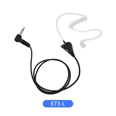 China E73-L Portable In-Ear Transceiver Acoustic Earphone RX Only 3.5mm Clear Jack For Speaker Microphone for sale