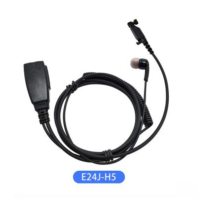 China Earbuds E24J-H5 Walkie Talkie Earbud Earpiece with Selectable MIC VOX PTTs for Hytera Handheld Radio for sale