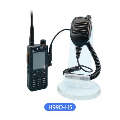 China Handheld Microphone H99D-H5 Shoulder Speaker MIC with PTTs for Hytera Two Way Radio for sale