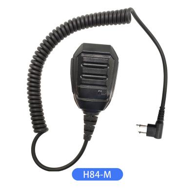 China Handheld Microphone H84-M Factory ODM OEM Two Way Radio Speaker Microphone For Motorola M Plug 2pins 2.5/3.5mm for sale