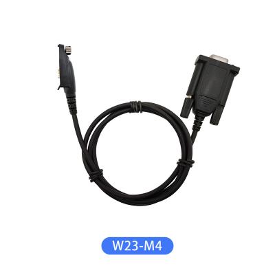 China For two way radio & Factory Walkie Talkie W23-M4 Two Way Radio Programming Data Cable For Motorola M4 Connector GP2000 GP338Plus for sale