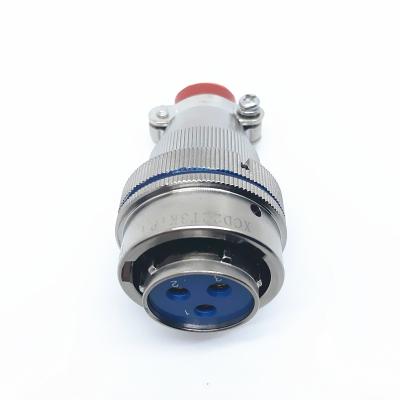 China Solder Automotive Application Aviation Plug Connector 3 Pin Whole Series Mini Electrical Connector for sale