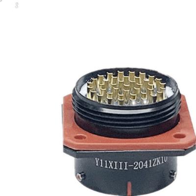 China Male Female Round Socket Electrical 41 Pin Waterproof Automotive Aviation Plug Connector for sale