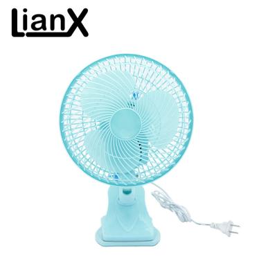 China Cut Out Power Saving Oportable Small Pedestal Parts Fan AC DC Electric Oscillating Rotating Clip On Stroller Fan for sale