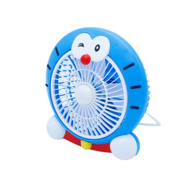 China Cartoon Mini Bedroom Table Fans For Home Office Portable Travel for sale