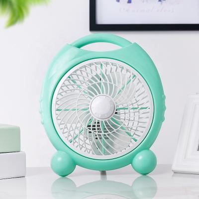 China Household green beautiful red blue table desk vertical home fan for sale