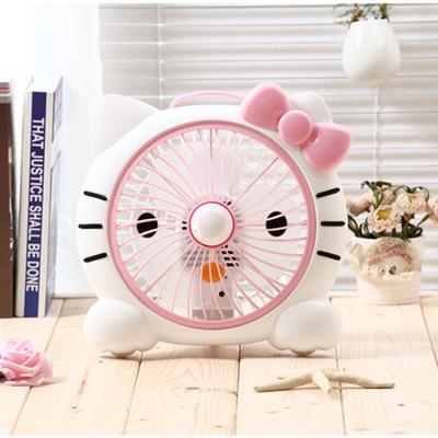 China Portable Cute Animal Cooling Table Mini Household Desktop Fan for sale