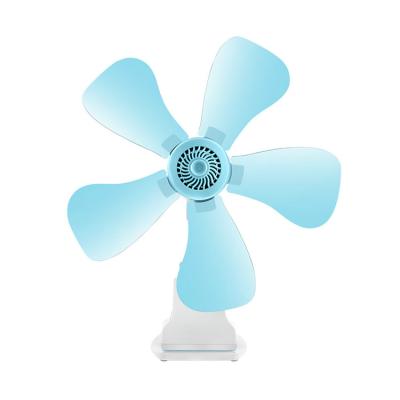 China Household Wholesale Blue Plastic Blade AC Stand Up Small Electric Fan For Home for sale