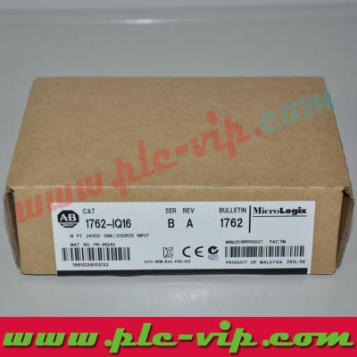 China Allen Bradley PLC 1762-IQ16 / 1762IQ16 for sale