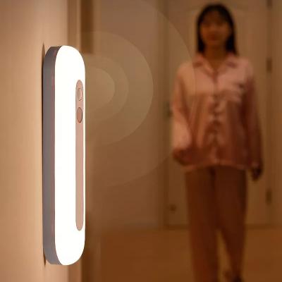 China New Arrival Modern Cheap Multi-Funtion USB Charging Dimming Led Motion Sensor Night Lights For Cabinet Wardrobe Closet Toilet for sale