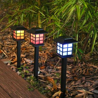 China Amazon Hot Sale Colorful Warm White Waterproof Solar Garden Light Inground LED Solar Lawn Light for sale