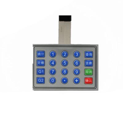 China Custom Home Appliance Keypad Keypad Control and Option Key with 3 Layers Used for Induction Cooker for sale