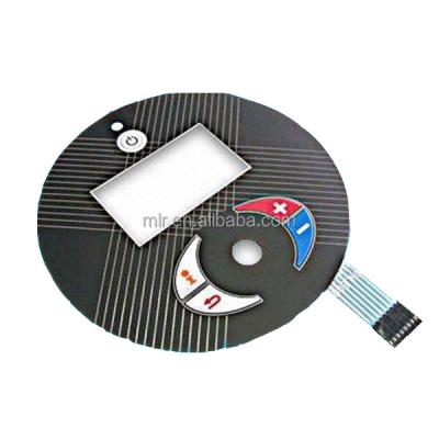 China Waterproof PVC Membrane Panel Material Switch With Keypad Wireless USB for sale