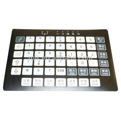 China Waterproof Custom Keypad Switch Button Membrane Control Panel Used For Industrial Tooling Keypad PLC Housing Or Touch Button Appliance for sale