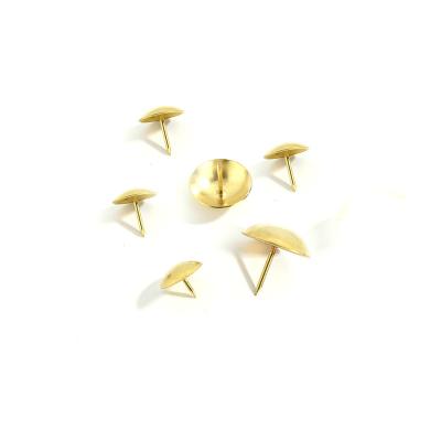 China Hat Furniture Nails Decor Upholstery Gold Tone Sofa Nail Furniture Nail for sale