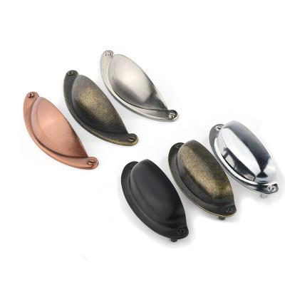 China Modern Drawer Pull Handles Furniture Office Installation Handle Easy Professional Manufacturing Shell Handle for sale