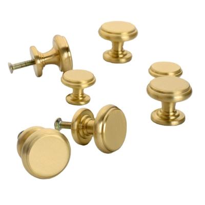 China Minimalist Professional Luxury Copper Machining Customized Furniture Brass Cupboard Handle To Pull Brass Handle For Cupboard Door Wholesales for sale