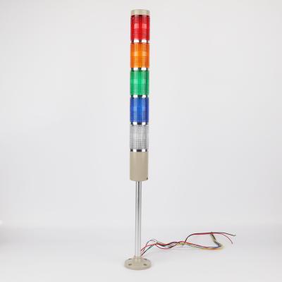 China Machine LED signal warning light with five level colors for sale