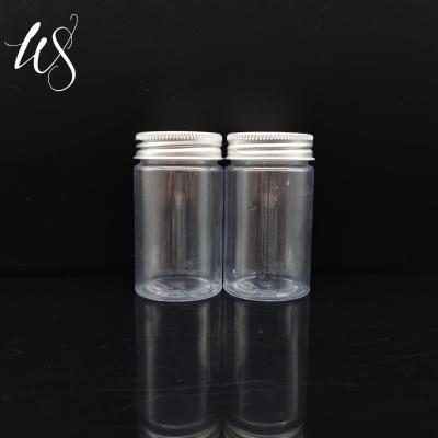 China 50ml/300ml Pet Jars 50ml/300ml Empty Bottle Cosmetic Hot Selling Face Cream Plastic Serum Jar Cosmetic Material Plastic Cream Serum Jar for sale