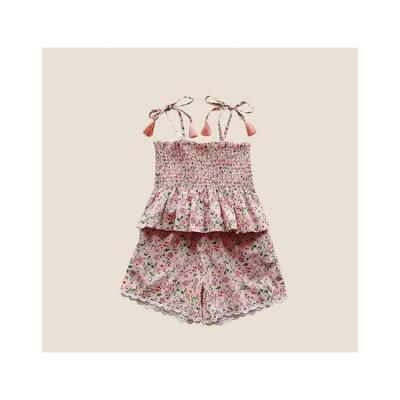 China Popularity Breathable Girls Dress Summer Kids Skirt Two Piece Set For Spring And Summer for sale