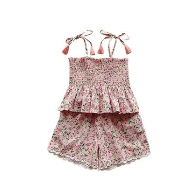 China Breathable Factory Direct Sale Children Small Floral Dress Spring And Summer Dress For Girl for sale