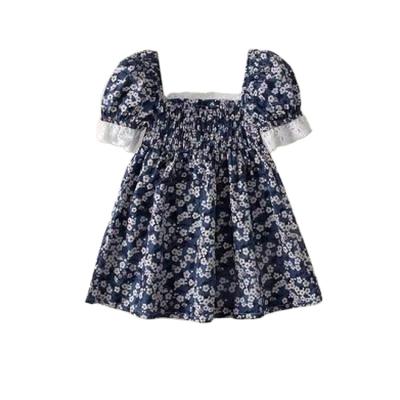 China Best Selling Good Quality Skirt Breathable Mini Printed Dresses For Summer Party Kids Girl for sale