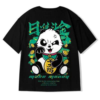 China Breathable High Quality Custom Wholesale Regular T-shirt Men's Oversized Black T-shirt White for sale