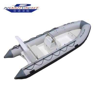 China 520 Fiberglass Rigid Hull Rib Relaxing Inflatable Speedboat for sale