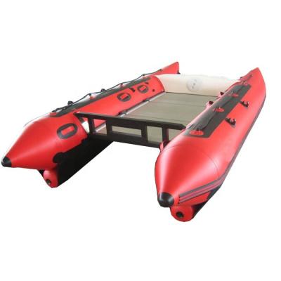 China PVC CE High Speed ​​Inflatable Cat Boat China 	Inflatable Cat Boat CE High Speed Cat inflatable boat China for sale