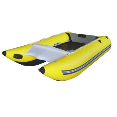 China Lightweight Inflatable Catamaran High Speed ​​Cat Boat 	Inflatable Cat Boat for sale