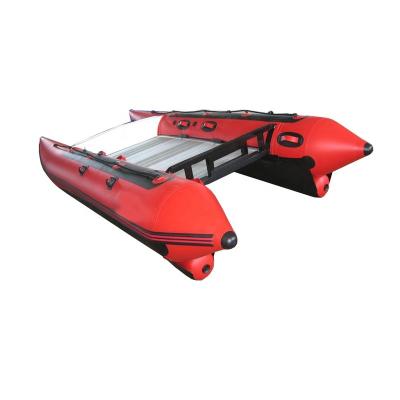 China 2022 Recreation High Performance Aluminum Or Plywood Floor Boats /Racing High Speed ​​Boat / Speed ​​Cat for sale