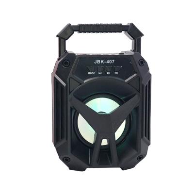 China Portable Speaker High Quality Bass Outdoor Sports Loudspeaker Led Wireless Mini Stereo Speaker Mp3 Bluetooth 5.0 Subwoofer Colorful LED Light for sale