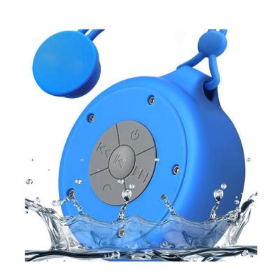 China Phone Function Mini Waterproof Wireless Bluetooth Speaker Stereo Shower Room Speaker For Handsfree Voice Cellphone PC Portable Accessories for sale