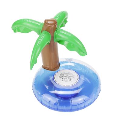 China Phone Function Originality IP67 Waterproof Inflatable bluetooth Speaker Anime Floating Waterproof Speaker with Cup Holder for Children's Gifts for sale