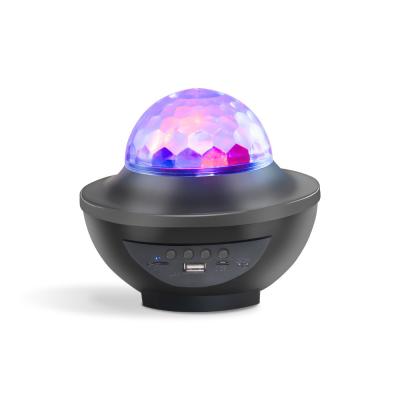 China LED Projector Light 2022 New RGB Colorful Modern Star Moon Starry Lamp 3D Led Night Lights bluetooth Speaker For Baby Kids Children for sale