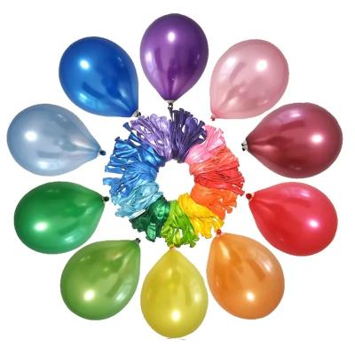 China Pearl Latex Balloon 100PCS Latex Balloons 10 Inch 2.2g Celebration Balloon Wedding Anniversary Birthday Party Christmas Decoration Balls for sale