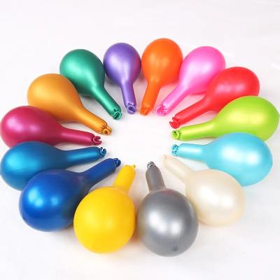 China Pearl Latex Balloon 10 Inch 1.2g Pearl Party Balloons Latex Balloons Are Used For Party Decorations, Birthday Party Supplies Natural Air Helium Gas for sale