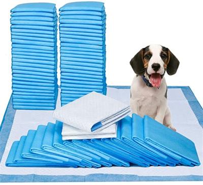 China Hot Selling Wooden Pulp+Non-woven Fabric+PE Pee Pad Pet Toilet Training Pads Pee Pet Diaper Pee Pads for sale